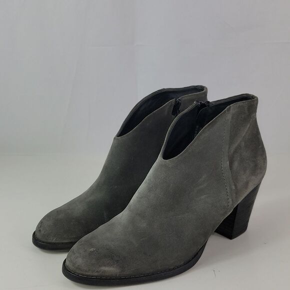 Paul Green Delgado Suede Leather Women's Ankle Boots - Picture 6 of 14